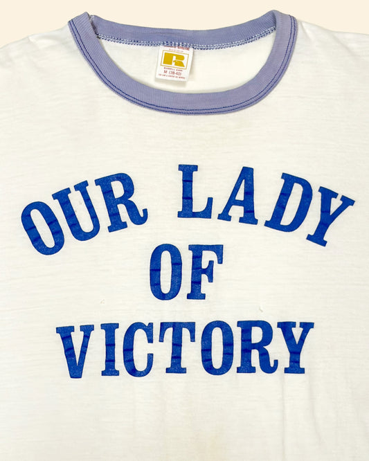 Vintage 70’s ‘Our Lady Of Victory’ True Vintage T-Shirt