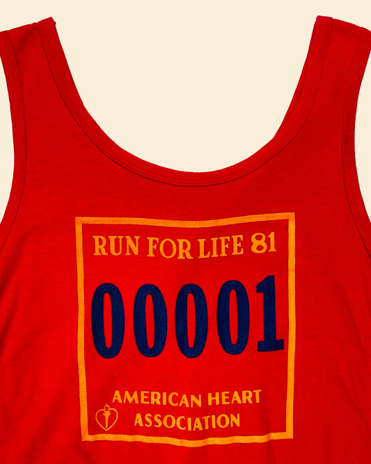 Vintage 80’s ‘Run For Life - Champion’ Tank