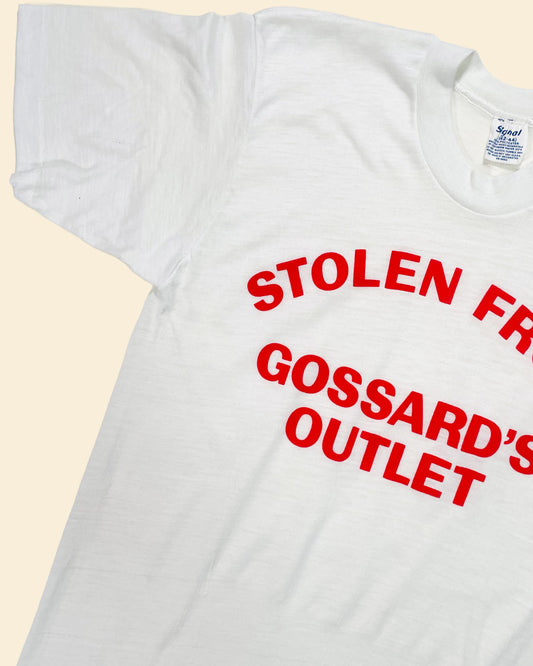 Vintage 70’s ‘Stolen From Gossard’s’ True Vintage Tshirt
