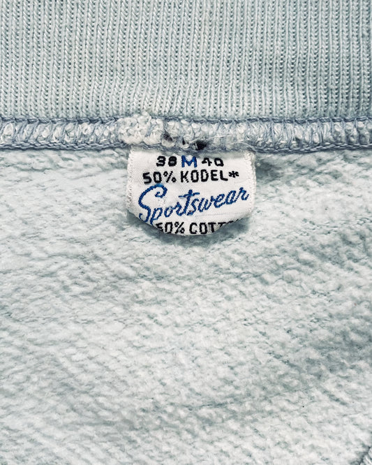 Vintage 60’s ‘Blue - Sportswear’ True Vintage Short Sleeve Sweatshirt