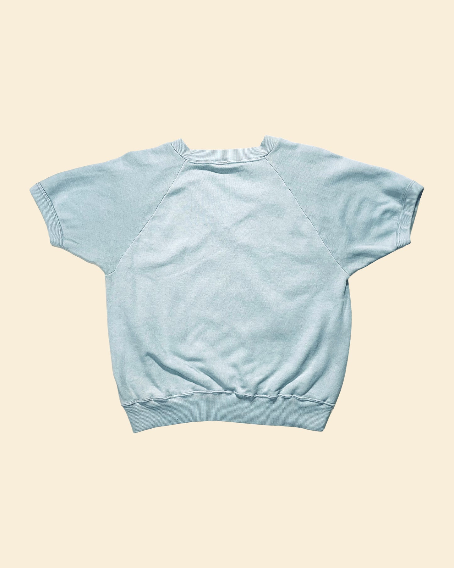 Vintage 60’s ‘Blue - Sportswear’ True Vintage Short Sleeve Sweatshirt