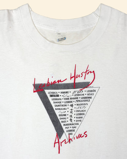 Vintage 80’s ‘Lesbian Herstory Archives’ Original Vintage T-Shirt