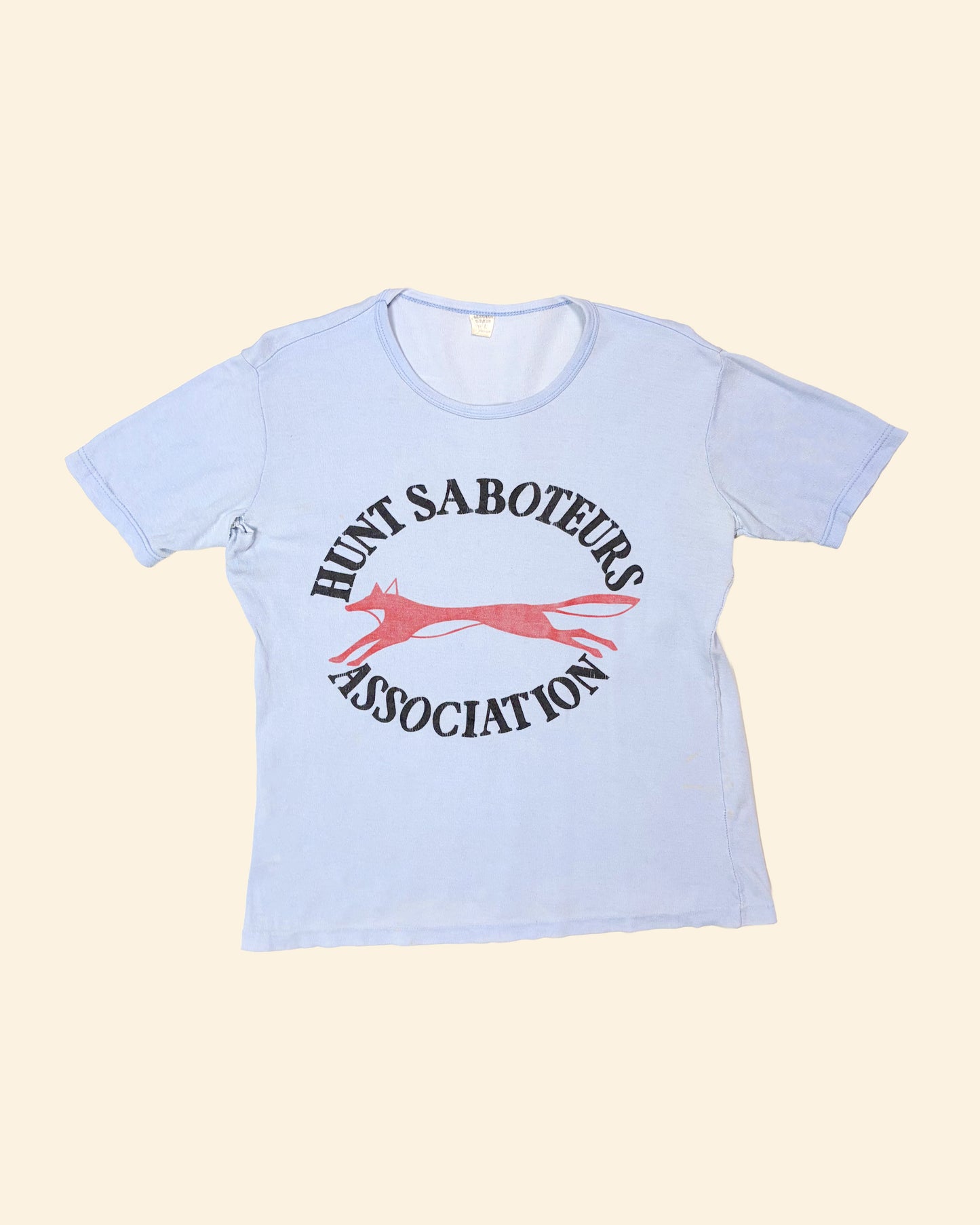 Vintage 70’s ‘Hunt Saboteurs Association’ True Vintage T-Shirt