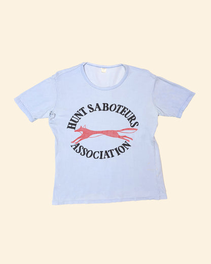 Vintage 70’s ‘Hunt Saboteurs Association’ True Vintage T-Shirt