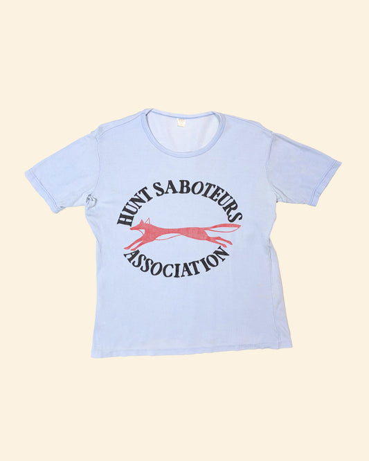 Vintage 70’s ‘Hunt Saboteurs Association’ True Vintage T-Shirt