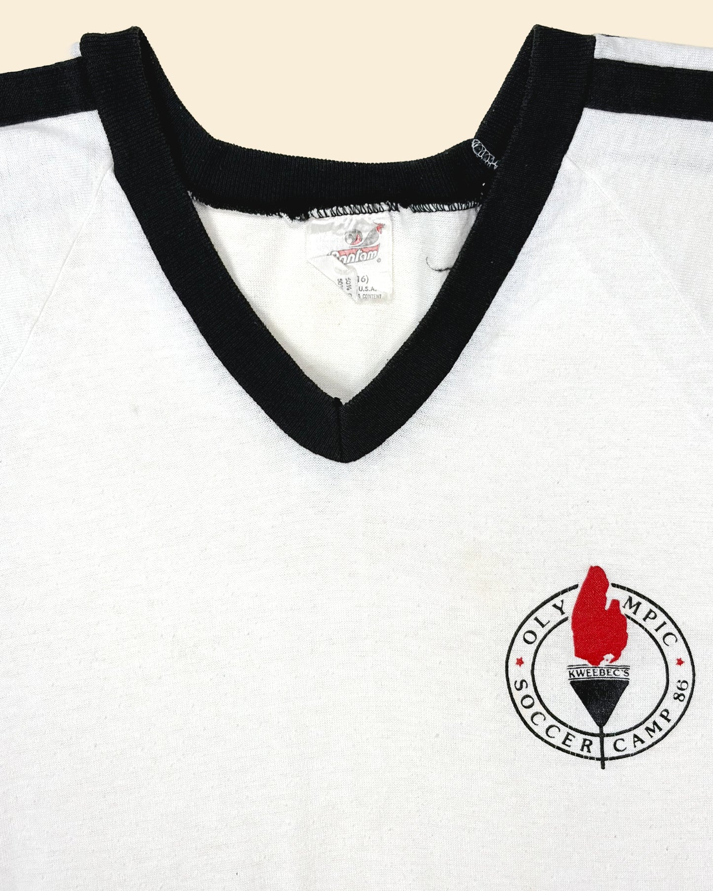 Vintage 80’s ‘Olympic Soccer Camp’ Vintage T-Shirt