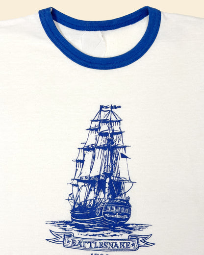 Vintage 80’s ‘USS Rattlesnake 1780’ Vintage T-Shirt