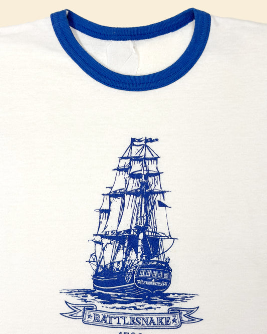 Vintage 80’s ‘USS Rattlesnake 1780’ Vintage T-Shirt