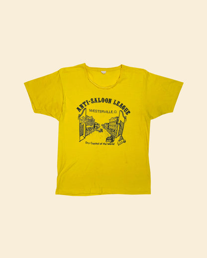 Vintage 70’s ‘Anti Saloon League’ True Vintage Tshirt