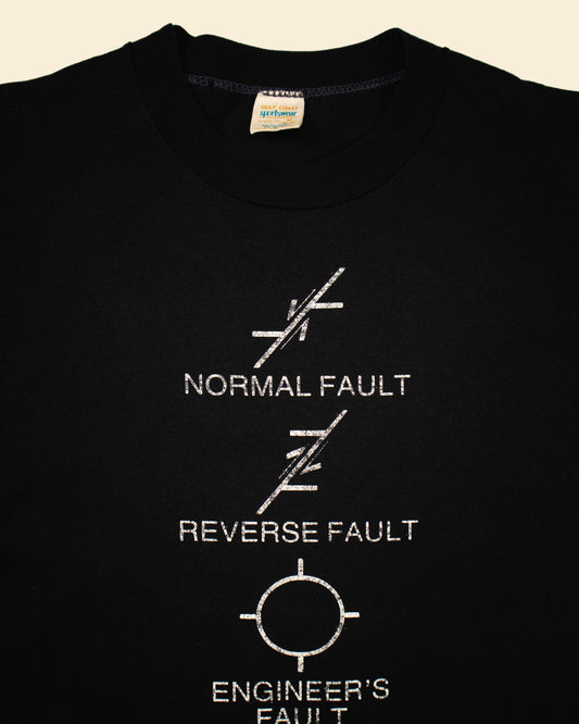 Vintage 80’s ‘Engineer’s Fault’ Vintage Tshirt