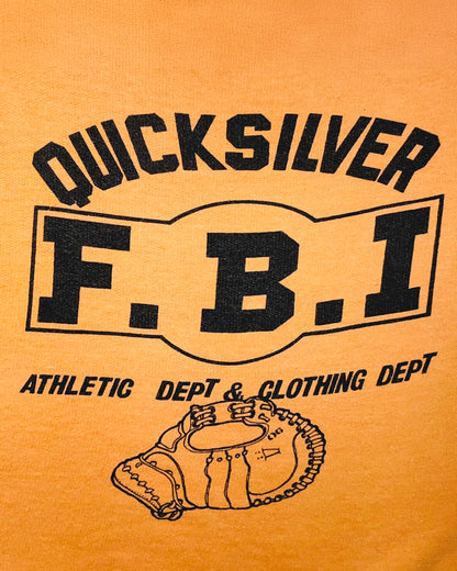 Vintage 70’s ‘Quicksilver F.B.I. Athletic Dept’ True Vintage Tank - Orange