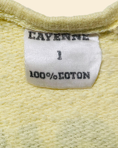 Vintage 70’s ‘Quicksilver F.B.I. Athletic Dept’ True Vintage Tank - Yellow