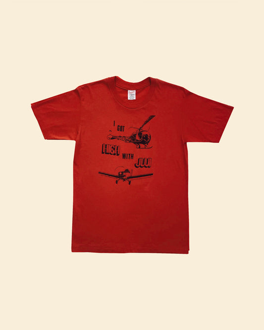 Vintage 80's ‘High With JWI’ Tshirt