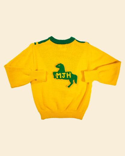 Vintage 60’s ‘MJH -Wild Horses’ True Vintage Sweater