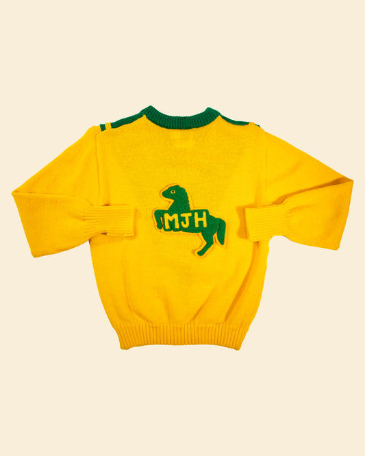 Vintage 60’s ‘MJH -Wild Horses’ True Vintage Sweater