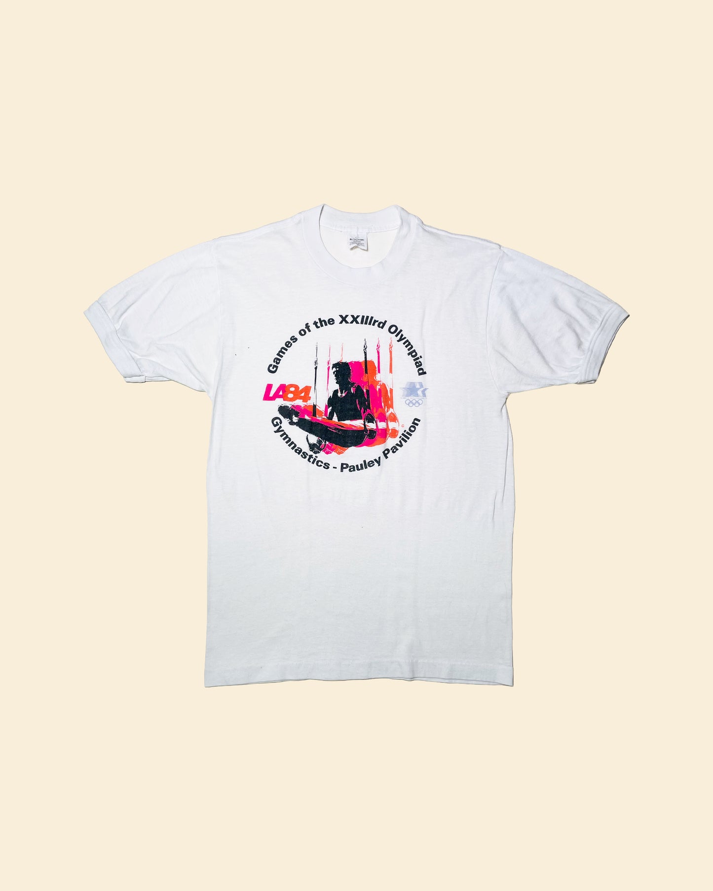 Vintage 80’s ‘1984 Olympiad Gymnastics’ Tshirt