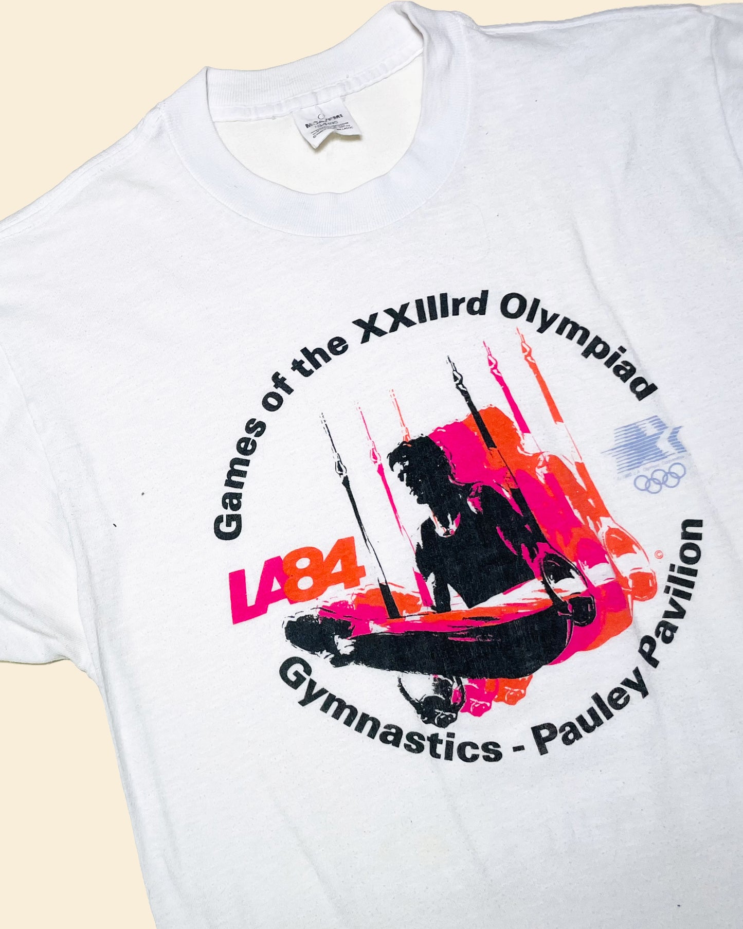Vintage 80’s ‘1984 Olympiad Gymnastics’ Tshirt