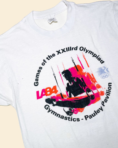 Vintage 80’s ‘1984 Olympiad Gymnastics’ Tshirt