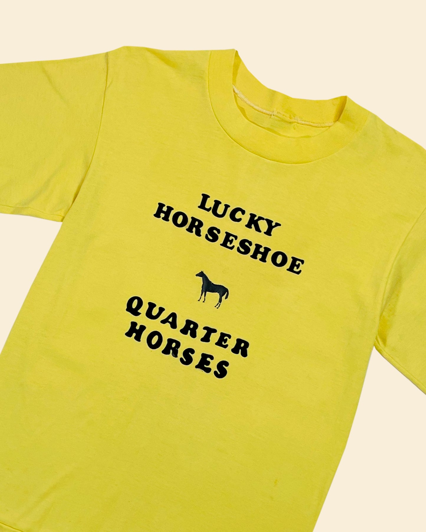 Vintage 70’s ‘Lucky Horseshoe’ True Vintage Long Sleeve Shirt