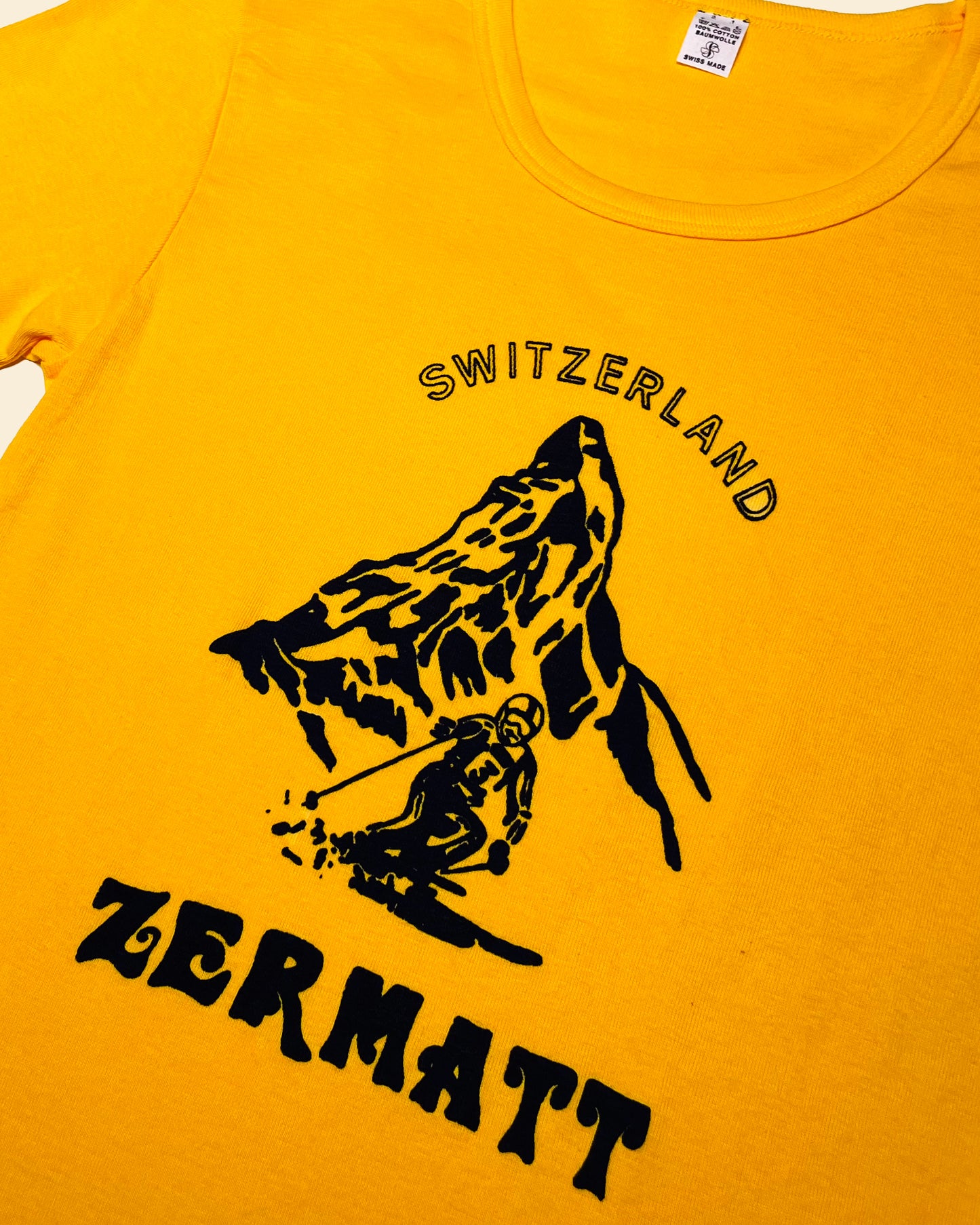 Vintage 70’s ‘Matterhorn - Zermatt Switzerland’ True Vintage Tshirt