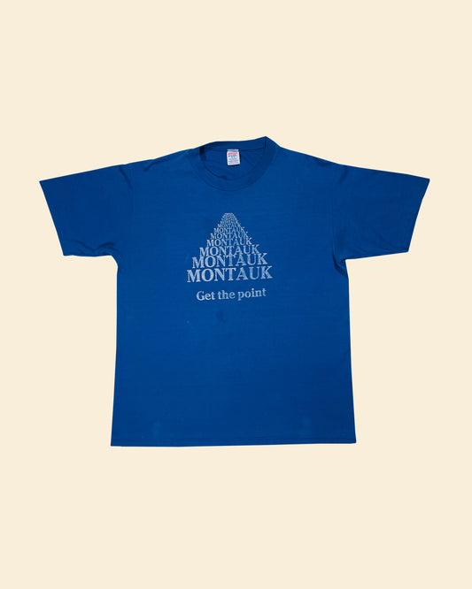Vintage 80’s ‘Montauk: Get To The Point’ Tshirt