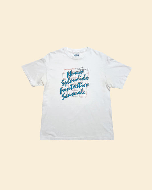 Vintage 80's ‘Nuovo Splendido Fantastico Sensuale’ Tshirt