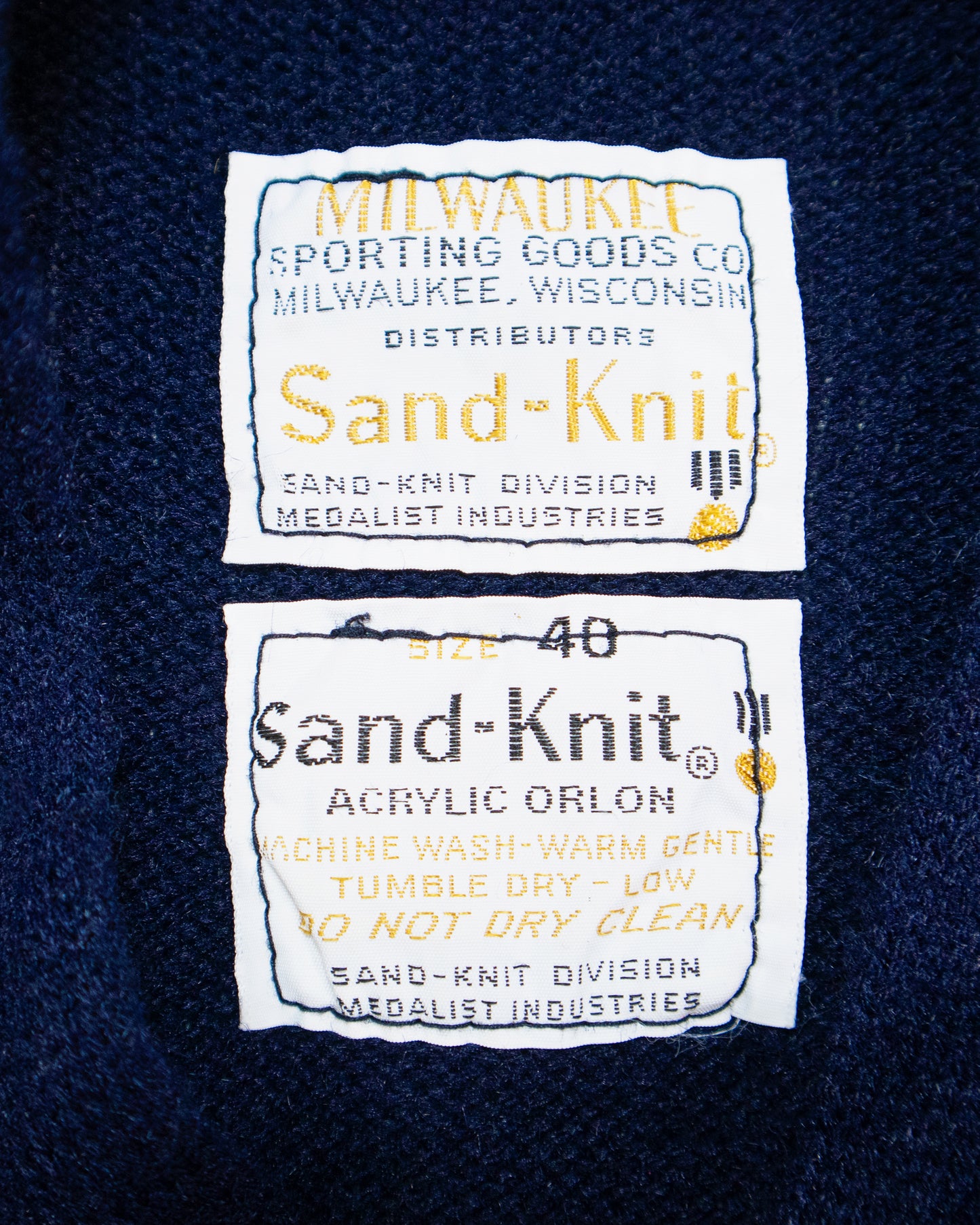 Vintage 70’s ‘P - Letterman’ True Vintage Sweater