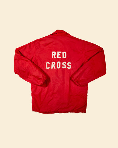 Vintage 70’s ‘Red Cross Embroidered’ True Vintage Jacket