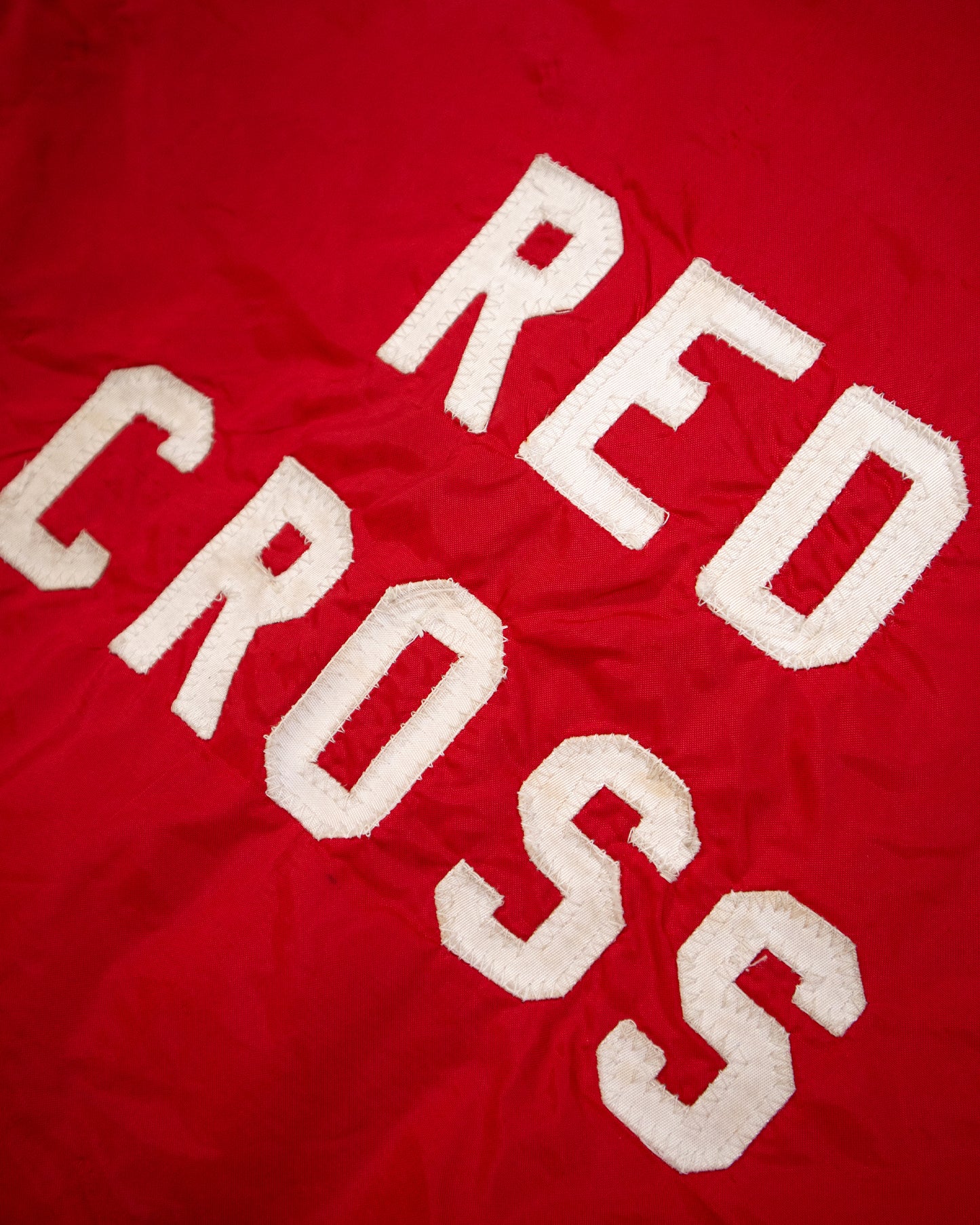 Vintage 70’s ‘Red Cross Embroidered’ True Vintage Jacket