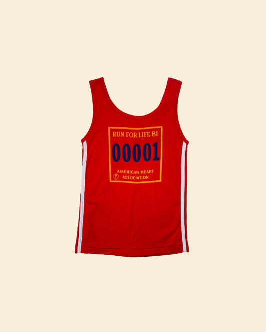 Vintage 80’s ‘Run For Life - Champion’ Tank