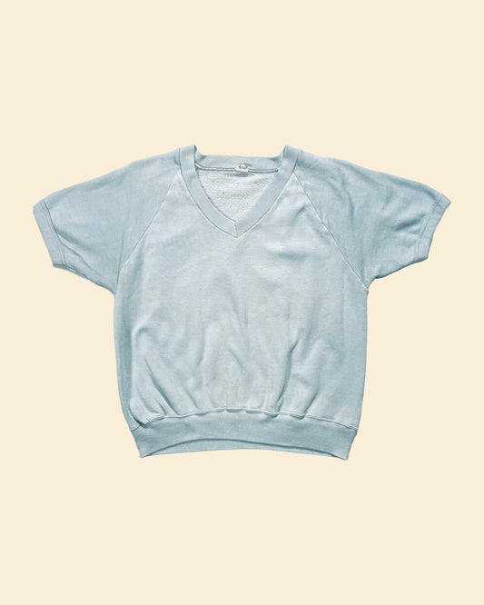 Vintage 60’s ‘Blue - Sportswear’ True Vintage Short Sleeve Sweatshirt