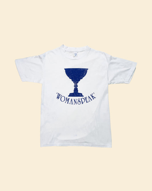 Vintage 80’s ‘Womanspeak’ Tshirt