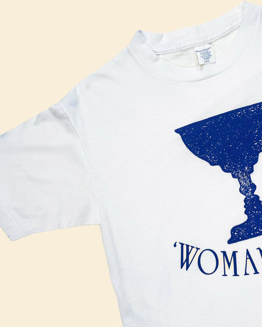 Vintage 80’s ‘Womanspeak’ Tshirt