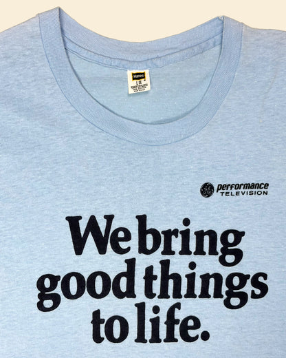Vintage 70’s ‘We Bring Good Things To Life’ True Vintage T-Shirt