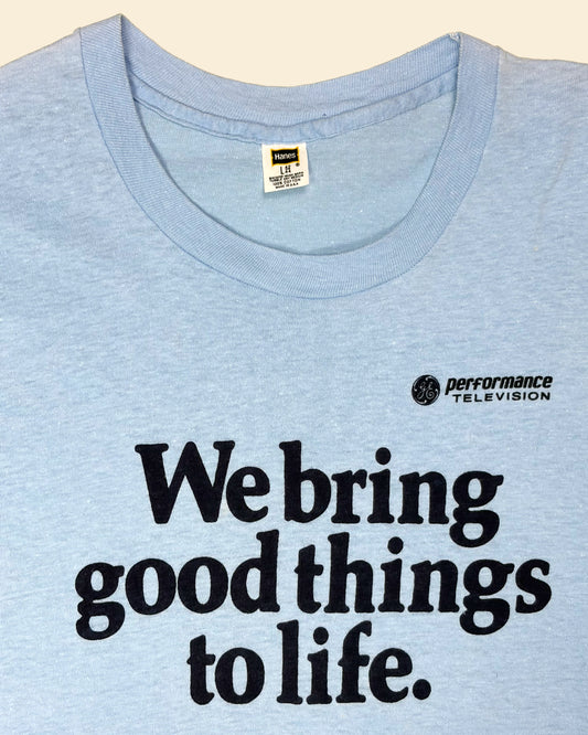 Vintage 70’s ‘We Bring Good Things To Life’ True Vintage T-Shirt